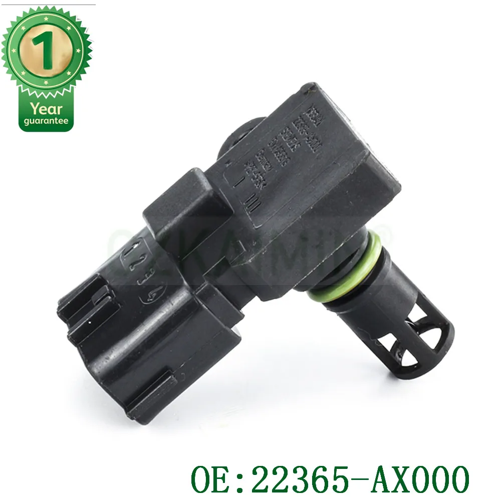 Высокая расходомер воздуха 22365-AX000 5WK96819 для Nissan Micra K12 22365-AX000 5WK98819 22365 AX000 Карта датчик давления