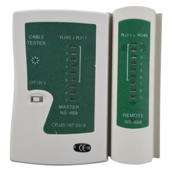 

Network LAN Cable Tester RJ45 RJ11 RJ12 Cat5 + Crimper