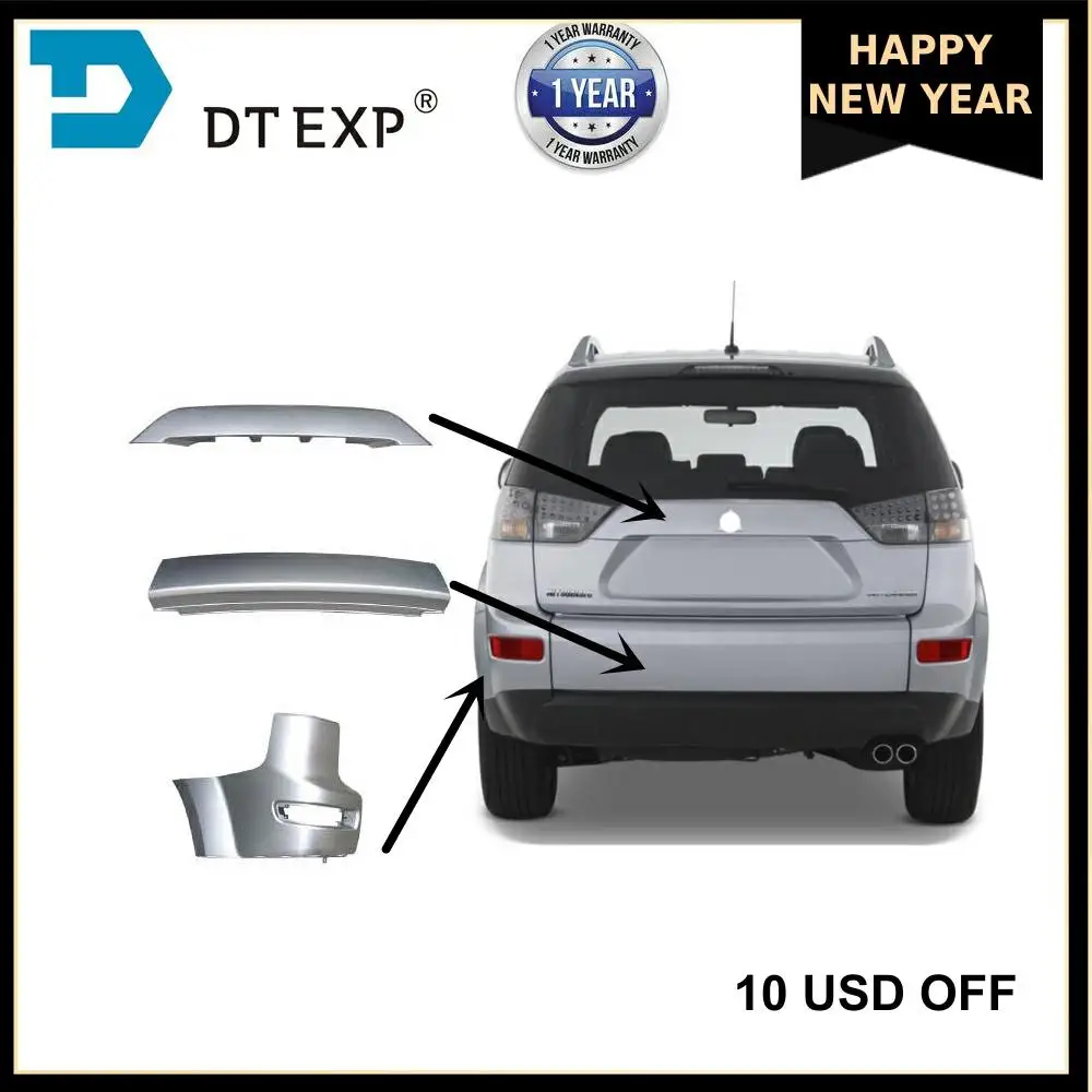 

2007-2012 rear bumper corner for outlander ex rear door board for airtrek tail door cover rear license board 5817a022ha 5817a011