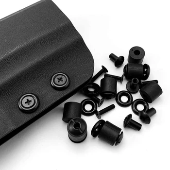 

4pcs Kydex Holster Screw Parts kit DIY Waist Clip Screw Airsoft Holster Accessories for Tactical Fast-dialing Sheath