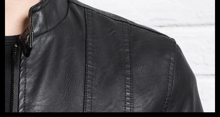 Новая мужская натуральная куртка из овечьей кожи, тонкая мужская мотоциклетная куртка на молнии, весенне-осенняя кожаная куртка для мальчика-подростка