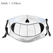 Masque buccal anti-poussière unisexe Sans visage, Protection respiratoire anti-poussière avec filtres