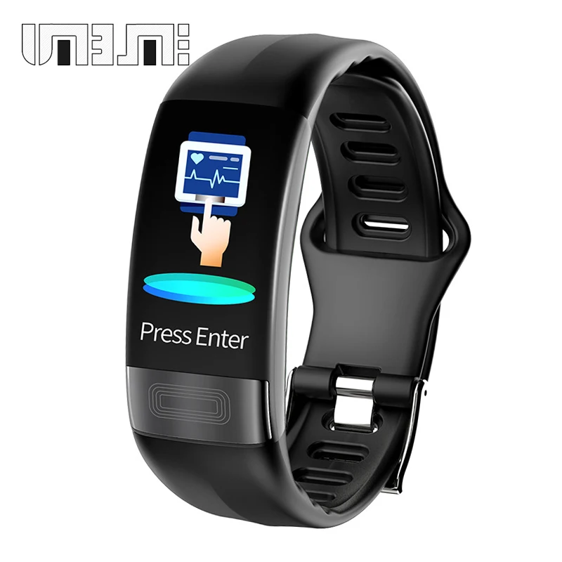 

P11 Smart bracelet ECG+PPG Smart Band Blood pressur Blood oxygen Monitoring Heart rate Fitness tracker Smart Wristband Men Women