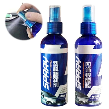 

Automotive Plastic Parts Refurbishment Agent / Interior Coating Wax Anti Scratch Y4UA