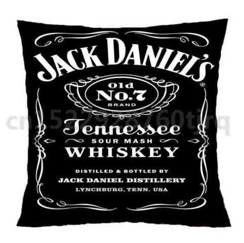 Новинка 2018 года наволочки с принтом Jack danels наволочка из хлопка 45X45 см 55X55 (две