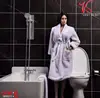 For Sale Female Doll Bathroom Scene Bathtub Toilet Set 18XG12 Bathrobe Three-piece Set Suitable for 12 Inches Action Figure ► Photo 2/6