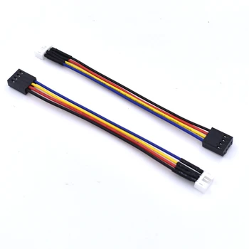 

200pcs/lot 22awg 10cm GPU Graphics Card Cooling Fan Mini 4Pin to Motherboard Standard fan 4pin Extension Power Adapter Cable