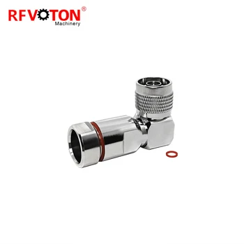 

Free shipping 10pieces RF connector 90degree N male plug for 1/2 coaxial cable LDF4 feeder Cable