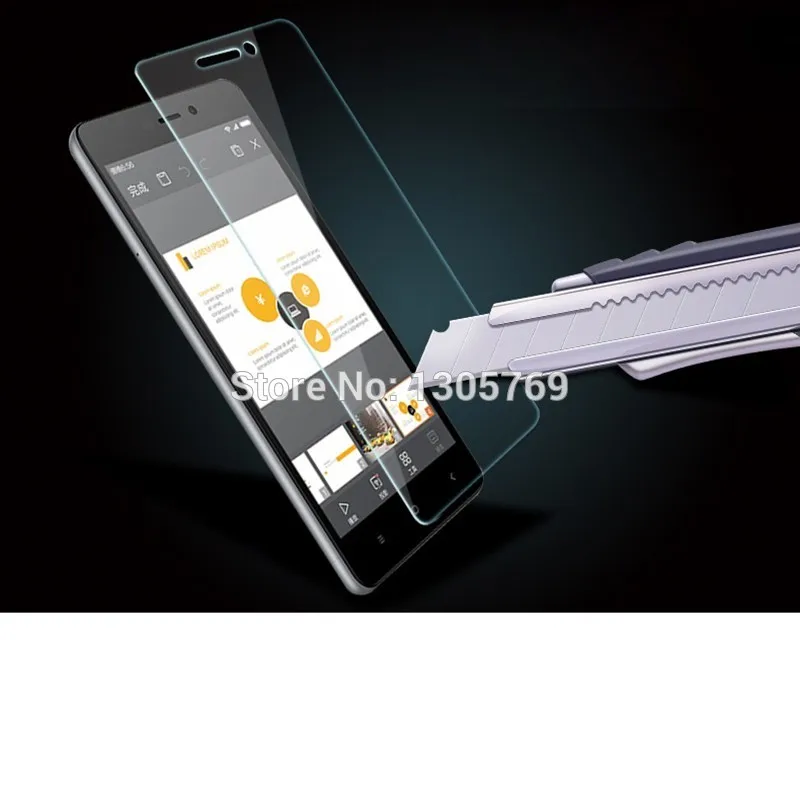 9H Премиум Закаленное стекло для Xiaomi 2/4/4C/4i/REDmi/Redmi 2/Redmi3/Redmi note/Redmi note2/2.5D Защитная пленка для экрана 100 шт