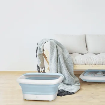 

Nordic Foldable Foot Bath Massage Foot Bath Home infrared Constant Temperature Foot Bath Barrel Foot Treatment Foot SPA