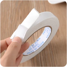 Губка белая двухсторонняя поролоновая клеящаяся Двусторонняя лента клейкая лента