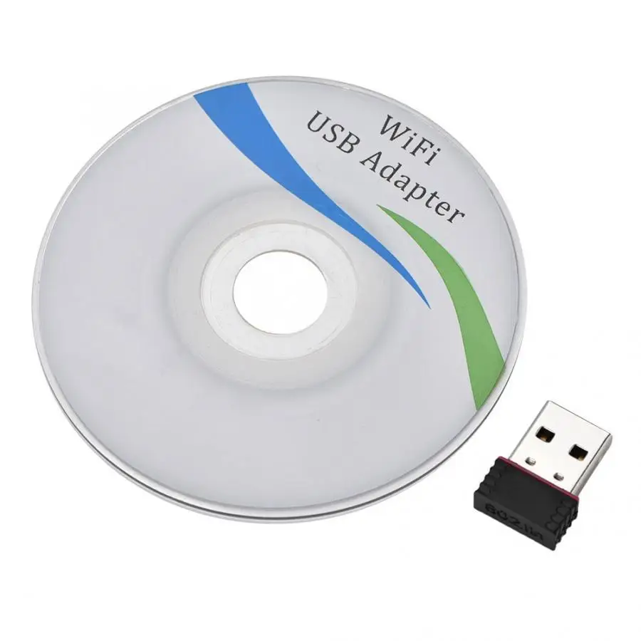 Беспроводной Mini-USB адаптер Сетевая карта USB 2,0 Wi-Fi Dongle 2,4 ГГц 600 Мбит/с на Windows IEEE802.11n, IEEE802.11g, IEEE802.11b