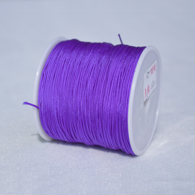 No 72 jade thread red rope hand-knitted rope Chinese knot wire tassel/bracelet braided thread/diy material thread