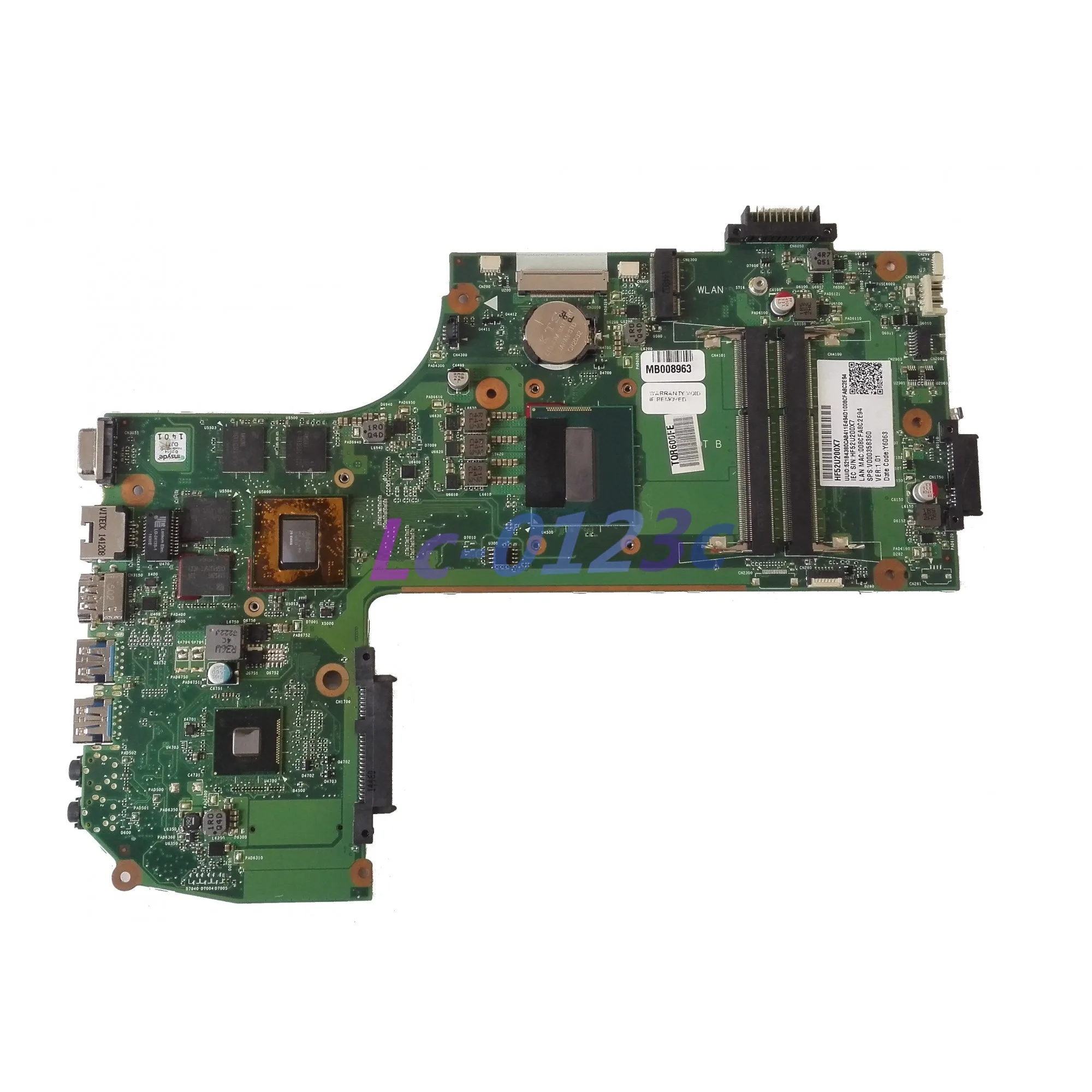 Fulcol для Toshiba Satellite L70-B Материнская плата ноутбука W/I7-4720HQ cpu W/GPU V000358360 DDR3