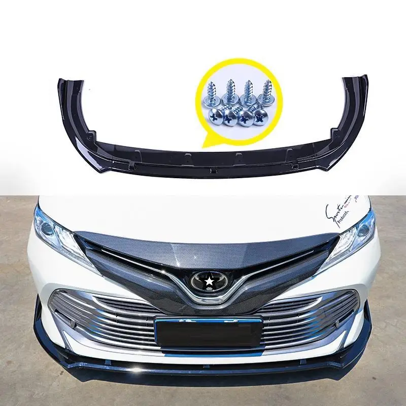 Литьевая защита Coche наклейка бампера стиль Parachoques Авто протектор модификация автомобиля Стайлинг молдинги 18 для Toyota Camry - Цвет: MODEL S