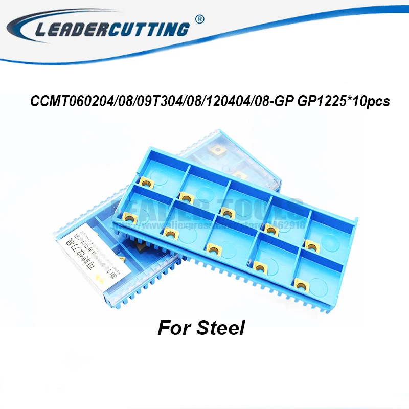 CCMT060204-GP GP1225 CCMT060208-GPGK1115 CCMT09T304/08-GP GK1115 CCMT120408-GP CCMT09T308-10 шт карбидных токарных вставок