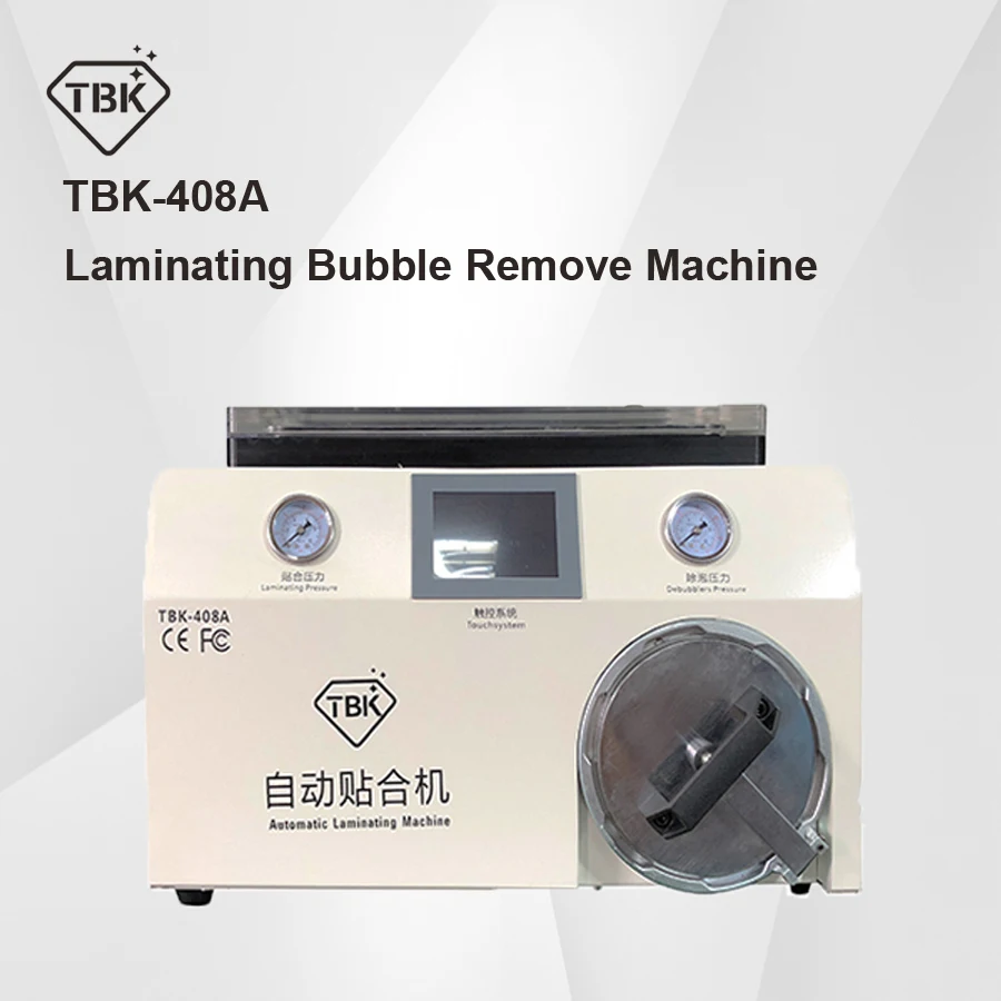 Новая версия TBK 408A 15 дюймовый ЖК ламинатор для мобильного телефона с прозрачной