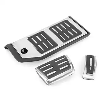 

3pcs Alloy Car Accelerator Pedal Non-Slip Foot Rest Pad Plate Fit for Q7