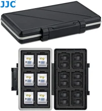 Aliexpress - JJC 36 Slots Memory Card Case Holder Storage Box Organizer for 12 SD SDHC SDXC + 24 MSD Micro SD TF Card Wallet Keeper Protector