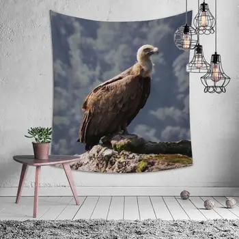 

Natural Animal Fox Lion Eagle Tapestry Hippie Mandala Wall Hanging Bedroom Polyester Travel Camping Psychedelic Tablecloth