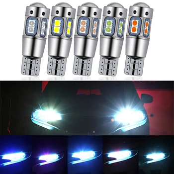 

2PCS LED T10 W5W LED Super Bright Clearance Lights For Audi A1 A3 A4 A4L A6L S1 S3 Q3 Q7 TT R8 8P 8L 8vB6 B7 B8 C6 4F