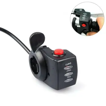 

Twist Thumb Throttle Assembly For E-Bike Electric Bike Scooter Led Meter 6 Wires High Performance Great Reliability