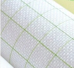 9TH oneroom 11 граф(11CT) ткань из перекрестной стежки канва белый с сеткой более высокого качества 50X50 см