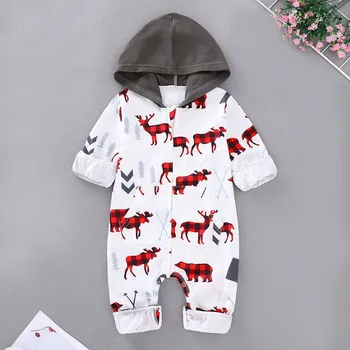 

new born baby clothes baby boy romper winter clothes costume romper onesie disfraz bebe hallowe Christmas Santa Cartoon 6-24m Z4