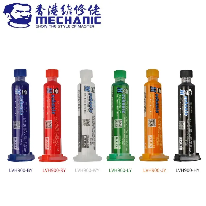 MECHANIC UV Photosensitive Solder Mask Ink BGA PCB Circuit Board Paint Soldering Paste Oil Insulating Prevent Corrosive Arcing - Image 2