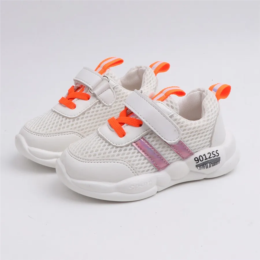 kids sneakers girls boys sports shoes non-slip football basket  shoes kids breathable krampon futbol orjinal #40J30 (9)