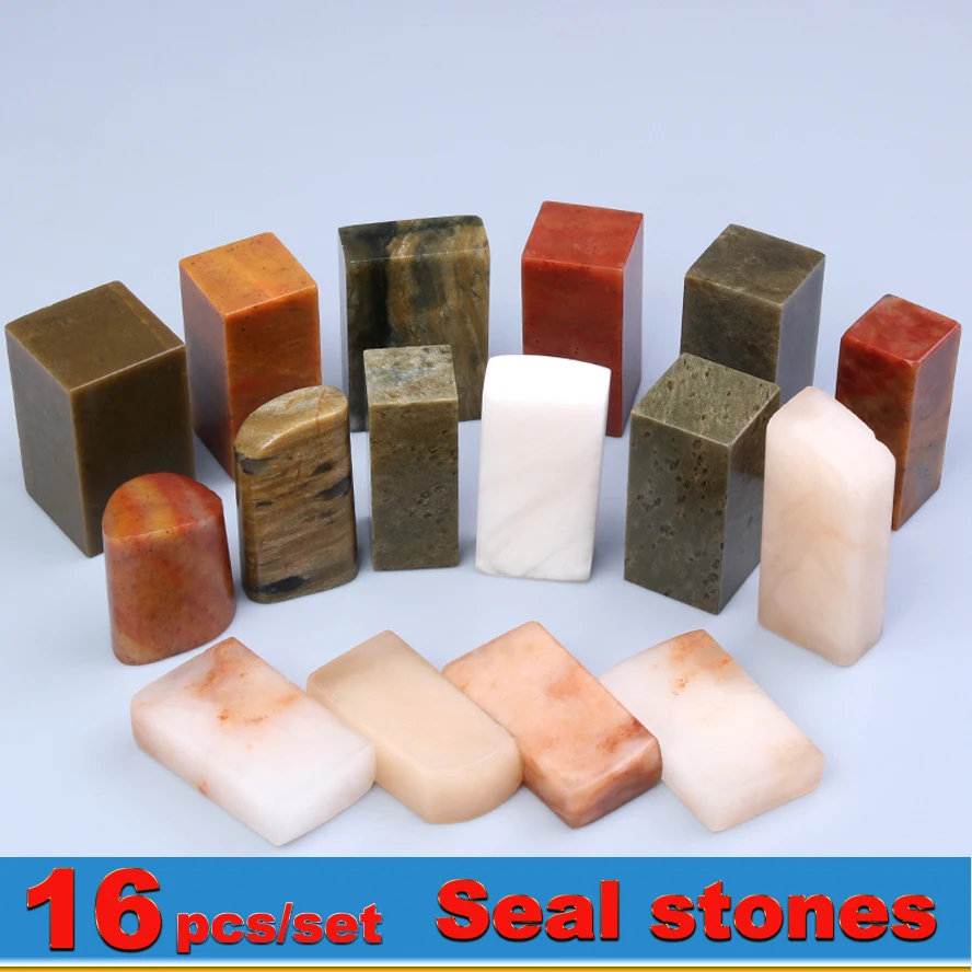 16-pcs-set-chinese-name-stamp-stone-seal-letter-sealing-wax-stamp-for-painting-calligraphy-art-supply