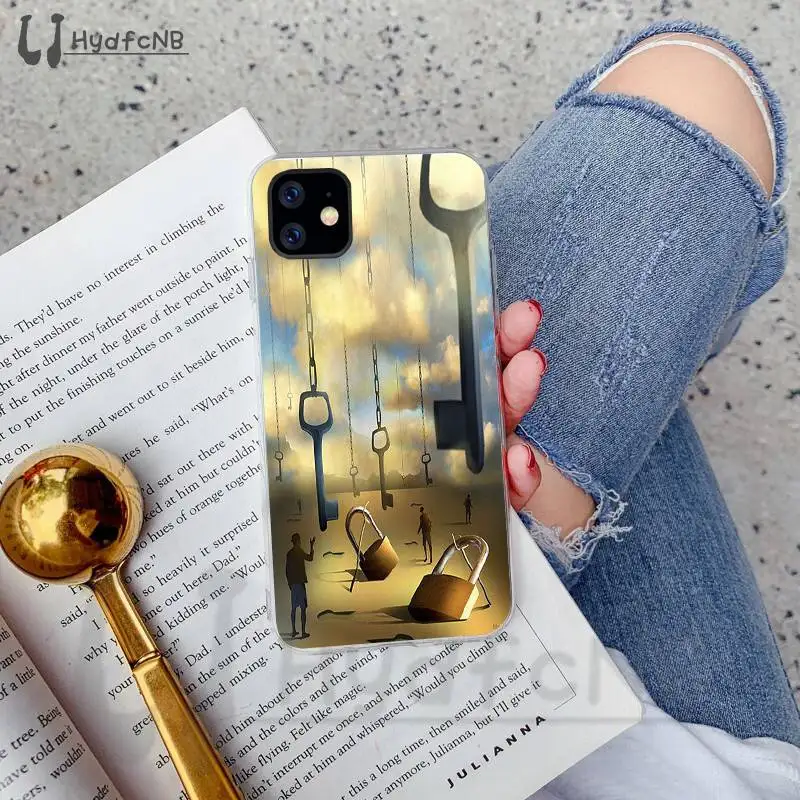 Новый высококачественный силиконовый чехол для телефона Salvador Dali iPhone 11 pro XS MAX 8 7 6 6S