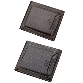 

Men's Bifold Leather Wallet ID Credit Sim Card Holder