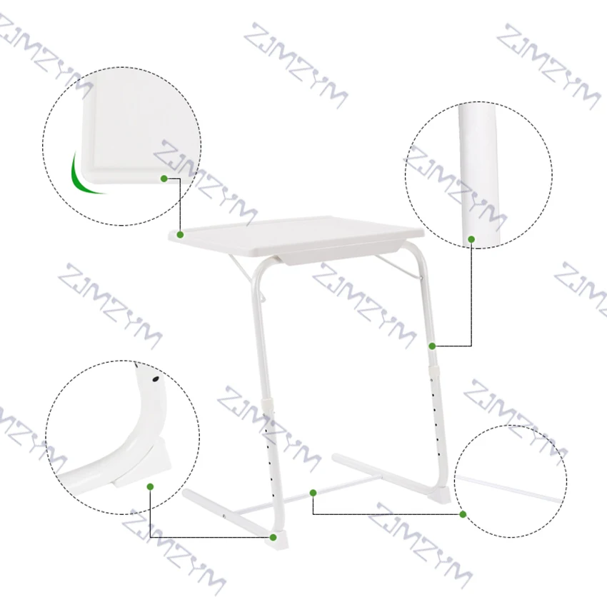 Simple Fashion Folding Laptop Table DIY Height Adjustment Multifunction Computer Desk Beside Bed Sofa Home Small Laptop Table laptop stand