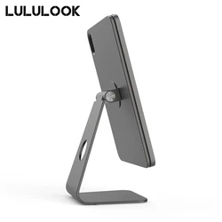 Lululook suporte magnético tablet para ipad mini 6 suporte de mesa ajustável ímã suporte de alumínio para apple ipad mini 6