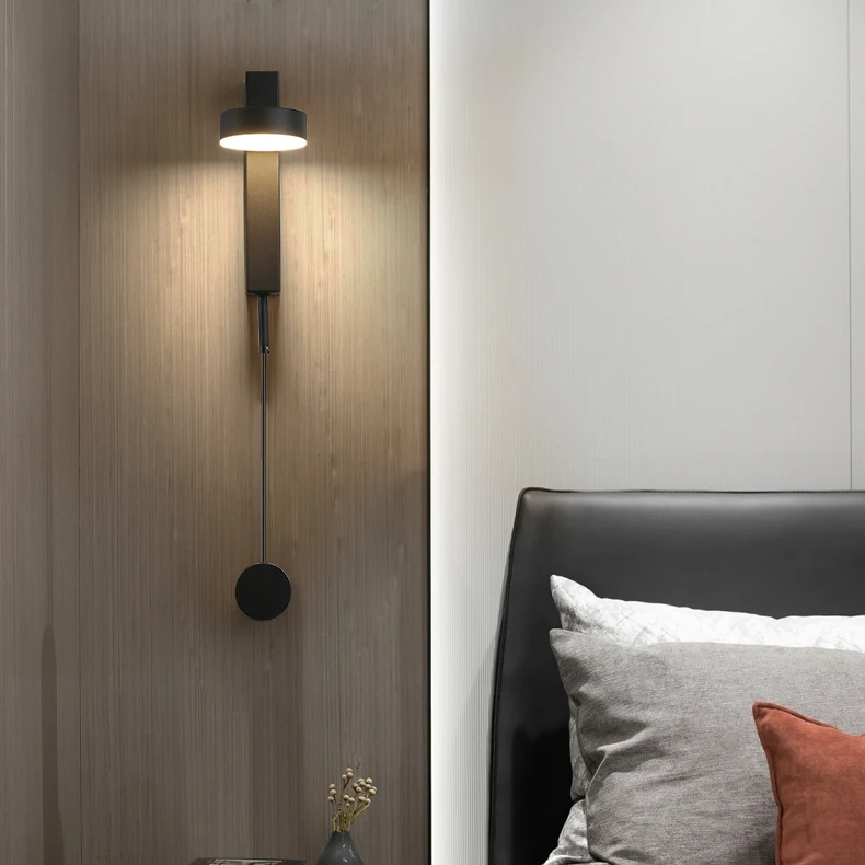 

Nordic Creative Designer Studio Wall Light Art Simply Glass Dining Room Hotel Bedroom Light Fixtures Free Shipping