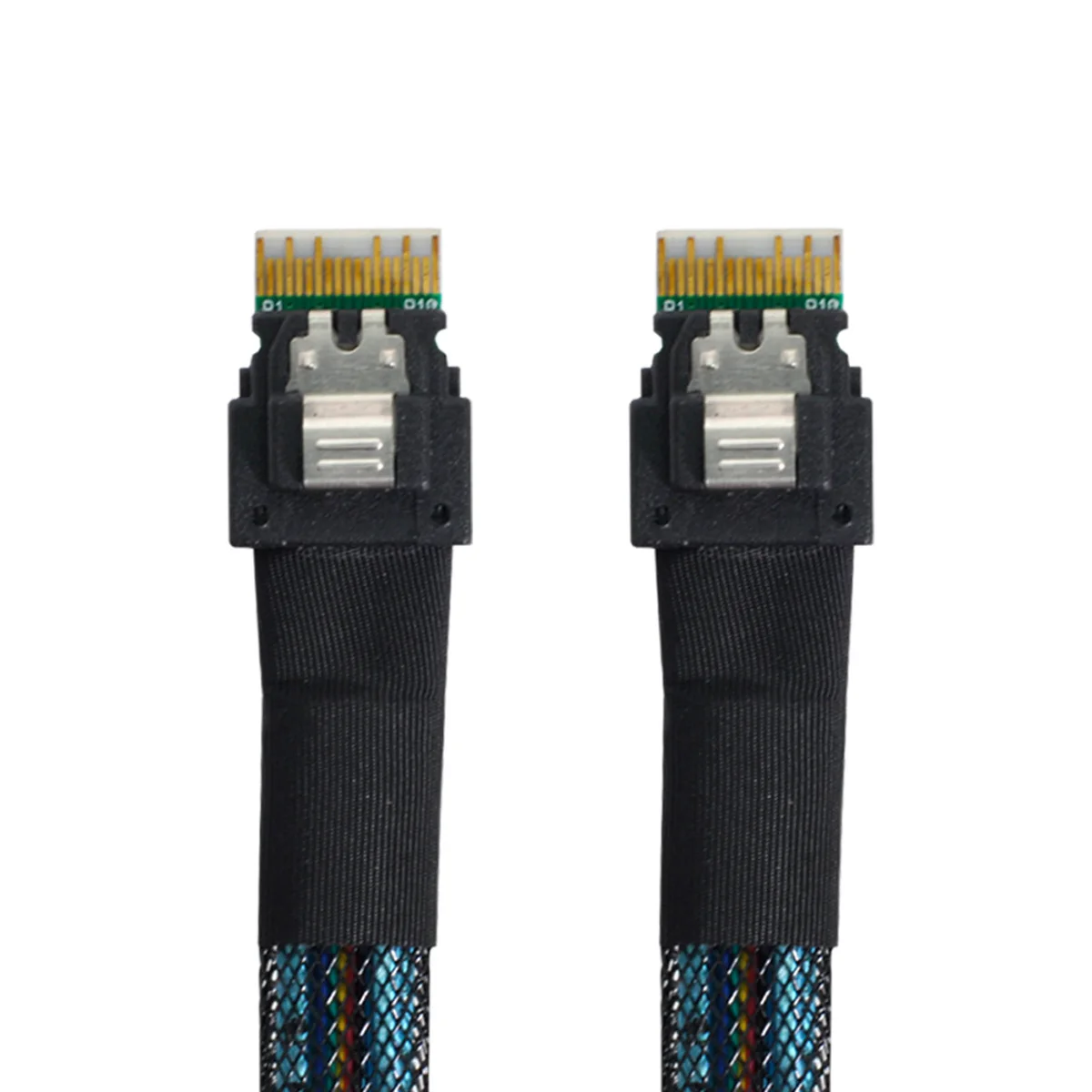 

Cablecc 50 см PCI-E Slimline SAS 4,0 SFF-8654 4i 38pin узловой трос