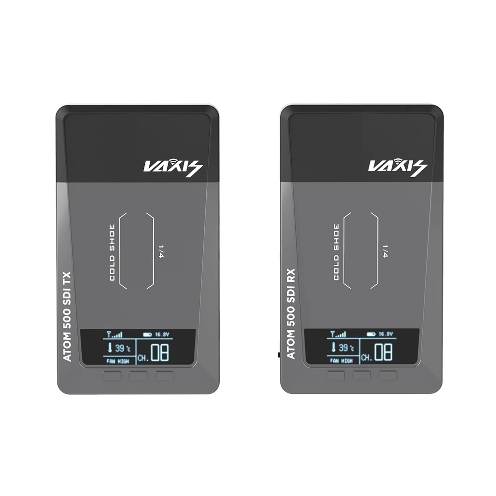 Vaxis ATOM 500 SDI Image Video Wireless Transmission System Wireless Transmitter Receiver 1080P HD Dual photography Camera