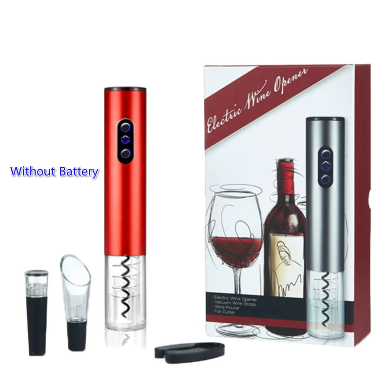 Aluminum Electric Bottle Opener Set Home Wine Bottle Opener Four Set