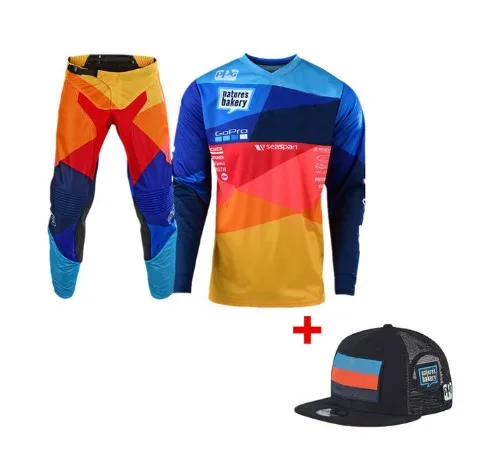 

2019 Stream Fox Motocross Gear Set ATV MX Moto Combo Off Road Motorcycle Jersey And Pants