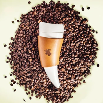 

230ml Stainless Steel Liner Vacuum Flasks Thermo Cup Goat Horn Coffee Tea Travel Mug Thermol Bottle Vacuum Insulation Cup