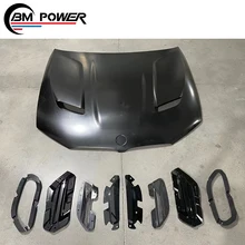  5s G30 G38 F90 front hood 5 series G30 G38 F90 bonnet engine cover all year car CS style bonnet Aluminum material front hood M5 