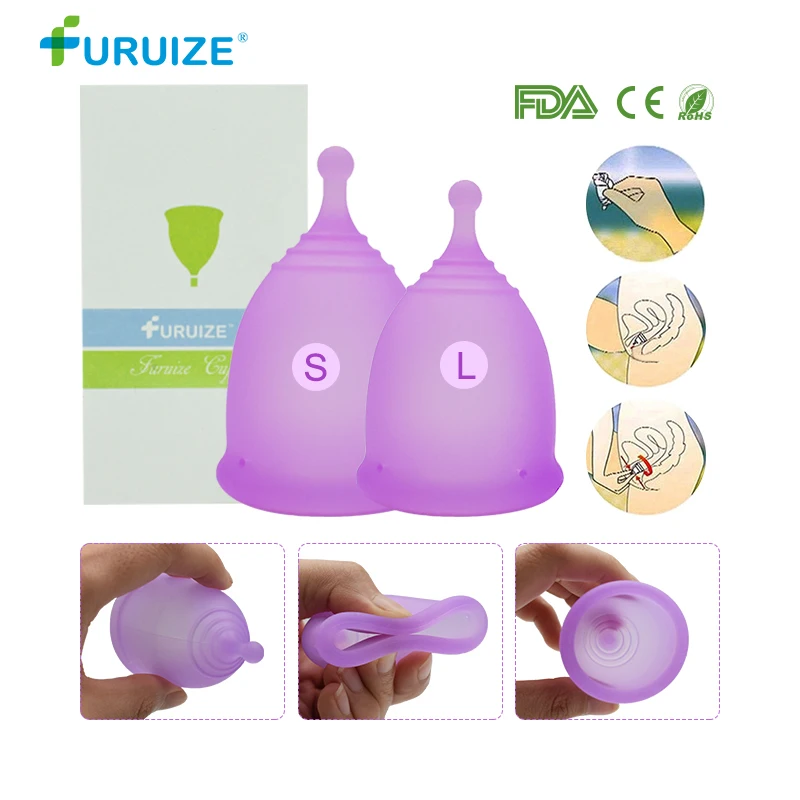 

Hot Sale Menstrual cup Medical Grade Silicone Lady Cup Period Cup Feminine hygiene Copa menstrual reusable women cup customized
