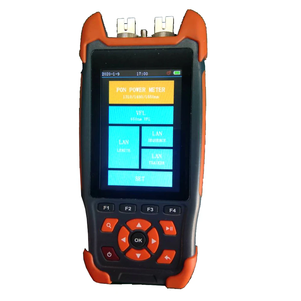 5 in 1 PON Power Meter Fiber Cable Testing Instrument Pass or Fail Function 1310 1490 1550nm In Service GPON EPON Live Checking | Мобильные