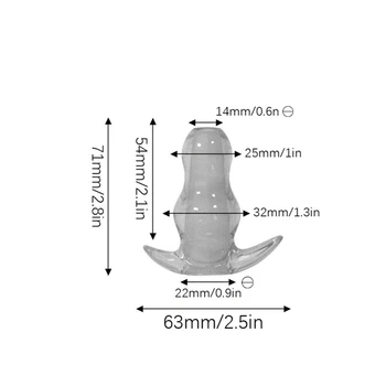 Butt Plug Douche Enema Anal Dilator Hollow Anal Plug Sex Toys For Woman Men Gay Prostata Massager Peep Vaginal Sex Products Anal 5