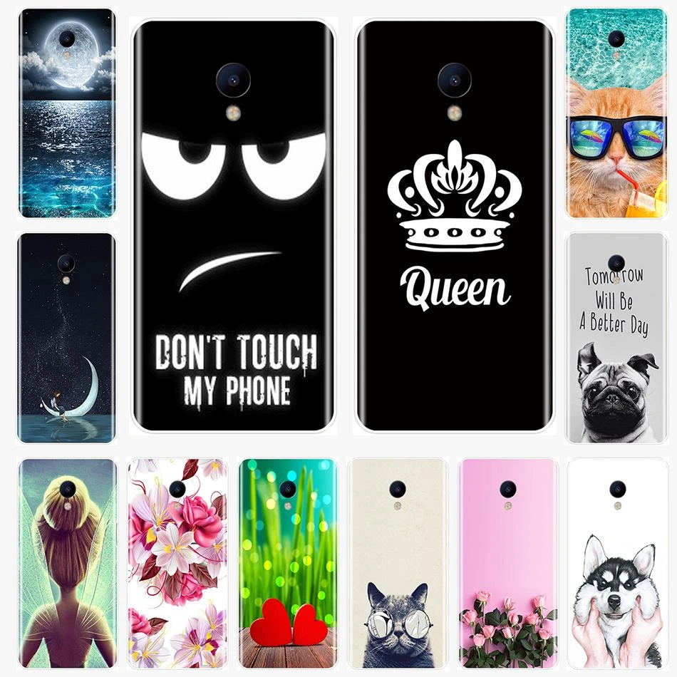 Cute pattern painting Back Cover For Meizu M2 M3 M5 M6 Note Soft Silicone Phone Case For Meizu M6 M6S M6T M5 M5C M5S M3 M3S M2