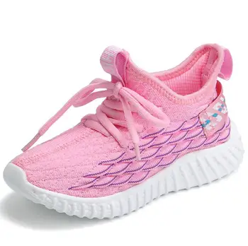 

2020 Autumn new kids sneakers fashion boys and girls running shoes non-slip soft children sports shoes