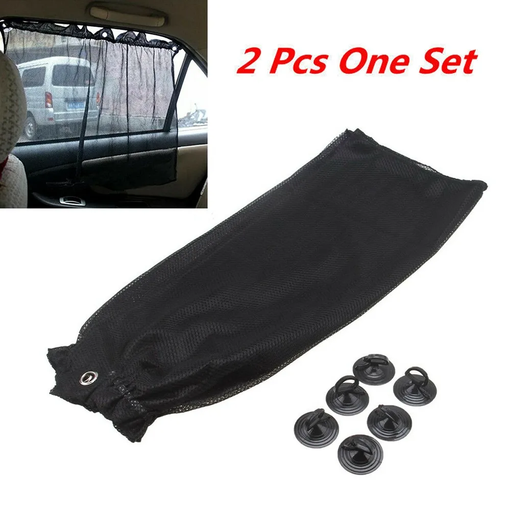 1Pair Car Curtain Rear Window Sunshade Universal VIP Car Van SUV Window  Curtains Sunshade Visor Kit Van Life Camper Accessories - AliExpress