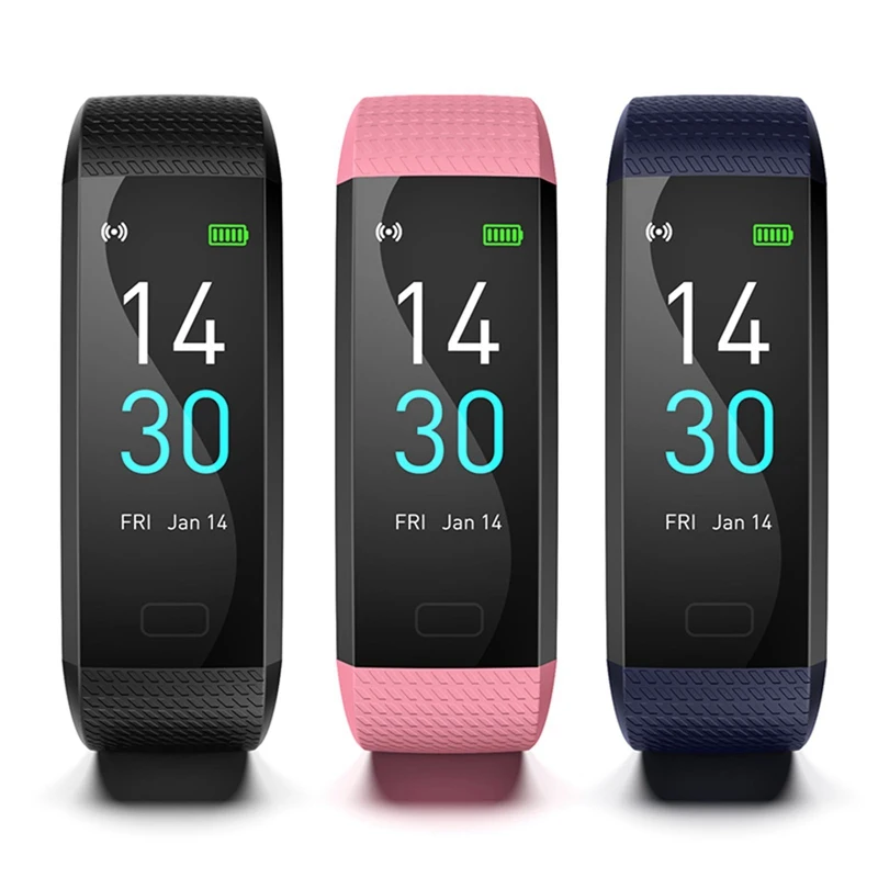 

S5 Smart Sport Bracelet Fitness Tracker Smart Watch All Compatible Message Reminder Sports Smart Wristband for Men Women