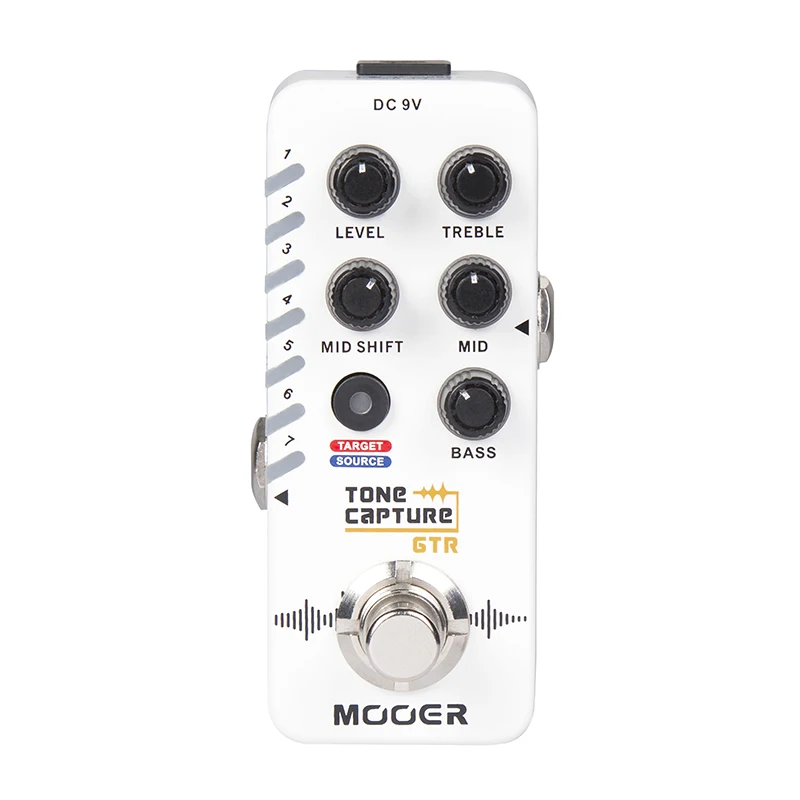 MOOER Tone Capture GTR умный EQ Педальный захват уникальные тональные качества с помощью